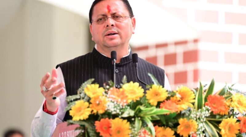 सरकार स्वयं जनता के द्वार पहुंचकर कर रही समस्याओं का समाधान- मुख्यमंत्री धामी
